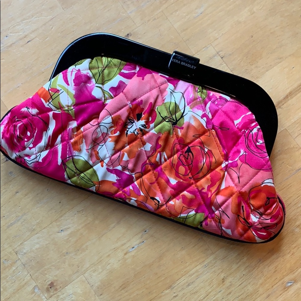 Vera Bradley Floral Clutch * Cute!